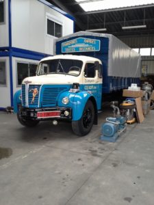 Bâche : Camion Berliet collection